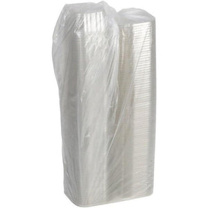 Pactiv Evergreen - 12 Oz Tamper Evident Recycled Plastic Hinged Deli Container, Clear, 304 Count - TEHL5X412