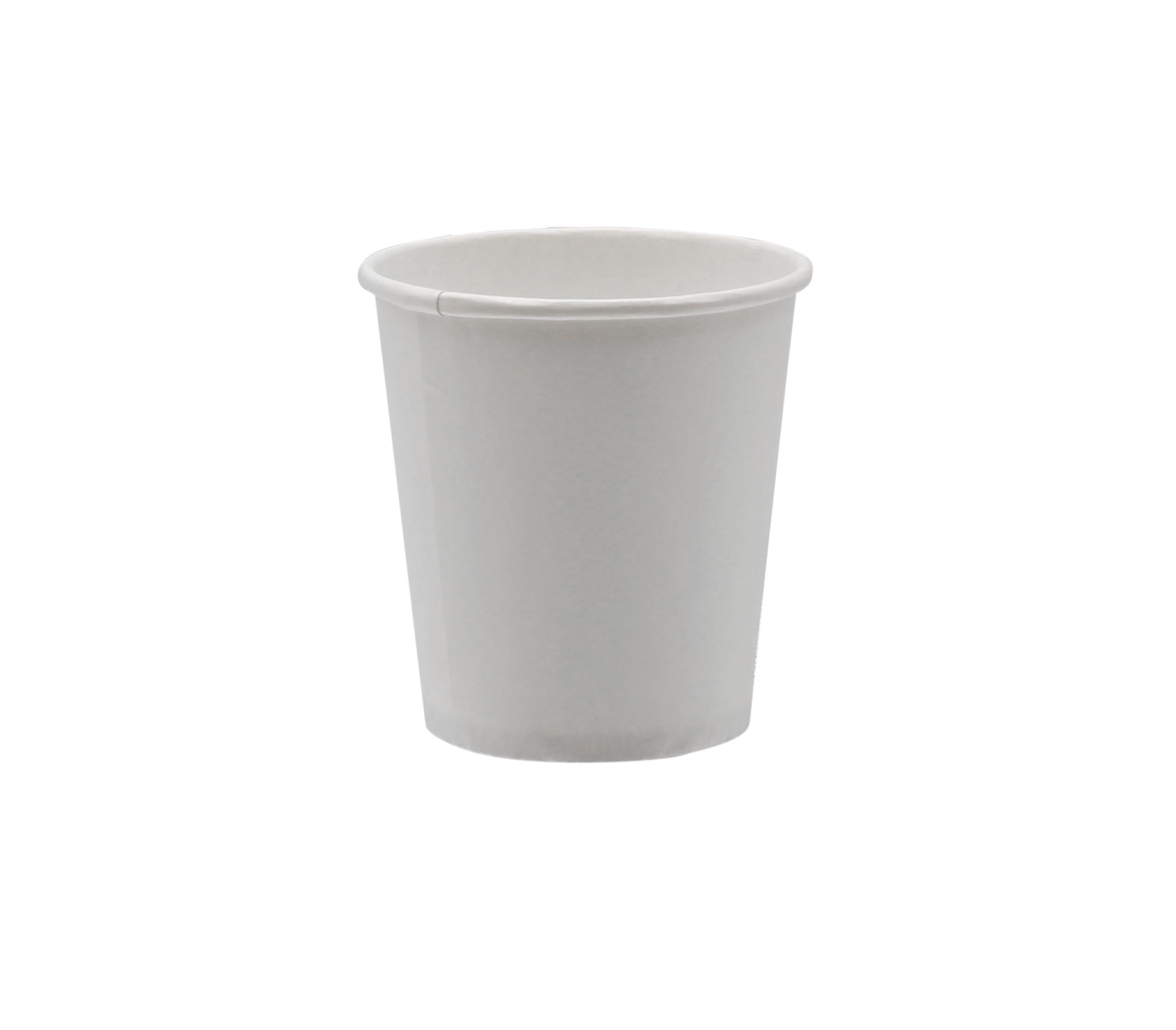 RiteWare - 4 Oz White Paper Hot Cups, 1000/Cs - HC04W