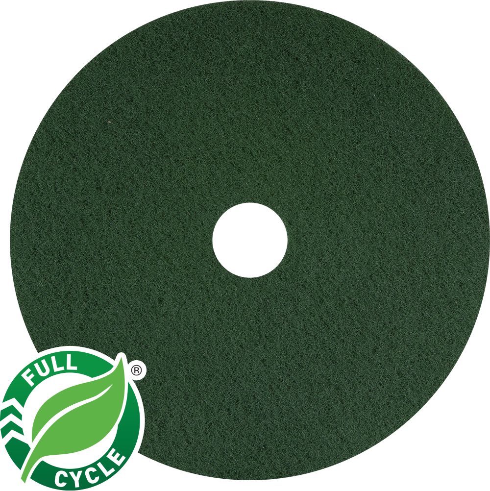 Americo - 12" Emerald Floor Pads, 5/Cs - 400312