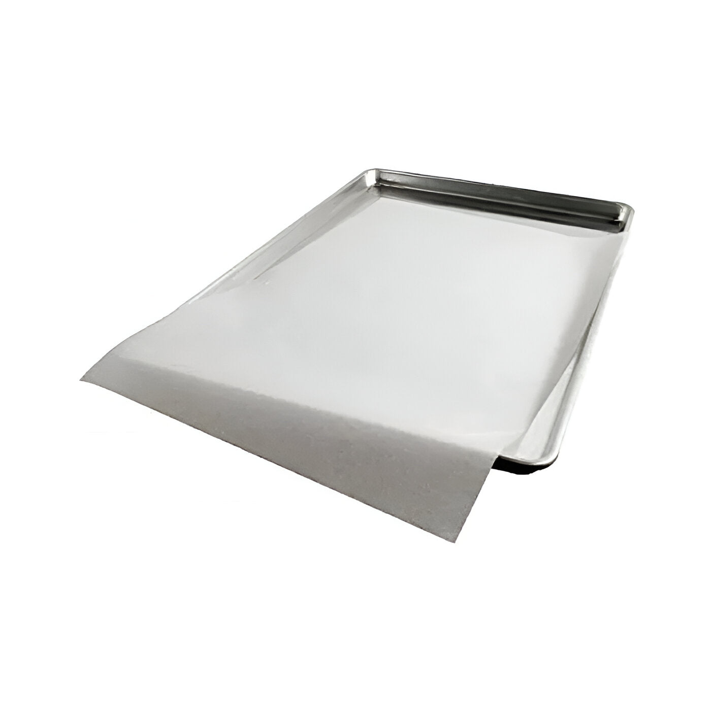 #6 6.8" X 2.8" Plain White Dry Wax Oblong Pan Liner, 500/Pk, 10pk/Cs, 5000/Cs - LIN-OBLO-006