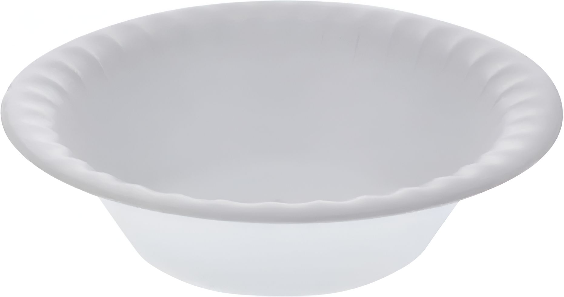 Pactiv Evergreen - 12 Oz White Non-Laminated Round Foam Bowl, 5/Cs - YTH100120000