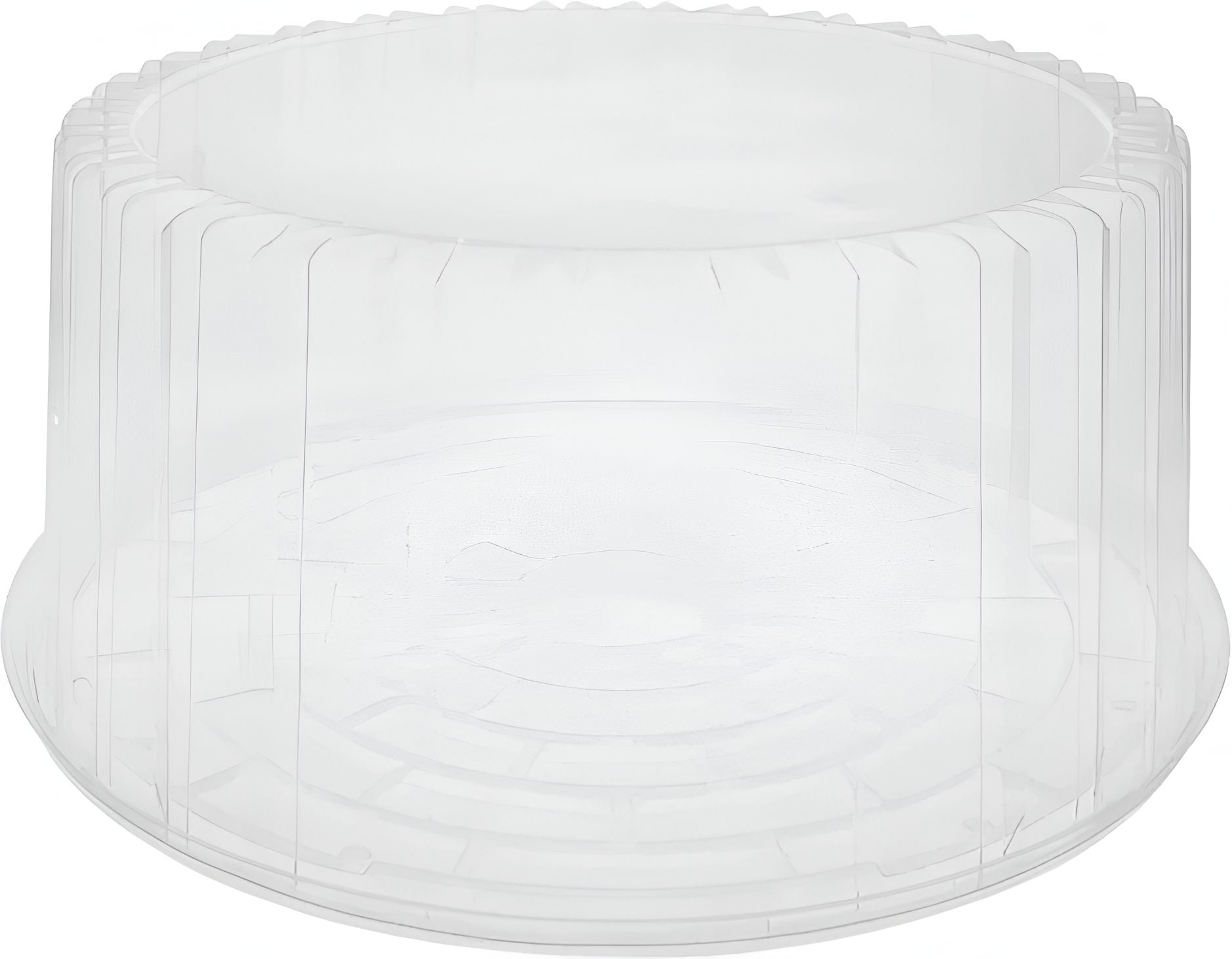 Pactiv Evergreen - 10" Deep Show Cake Plastic Platter, 55/Cs - Y9510SKHU