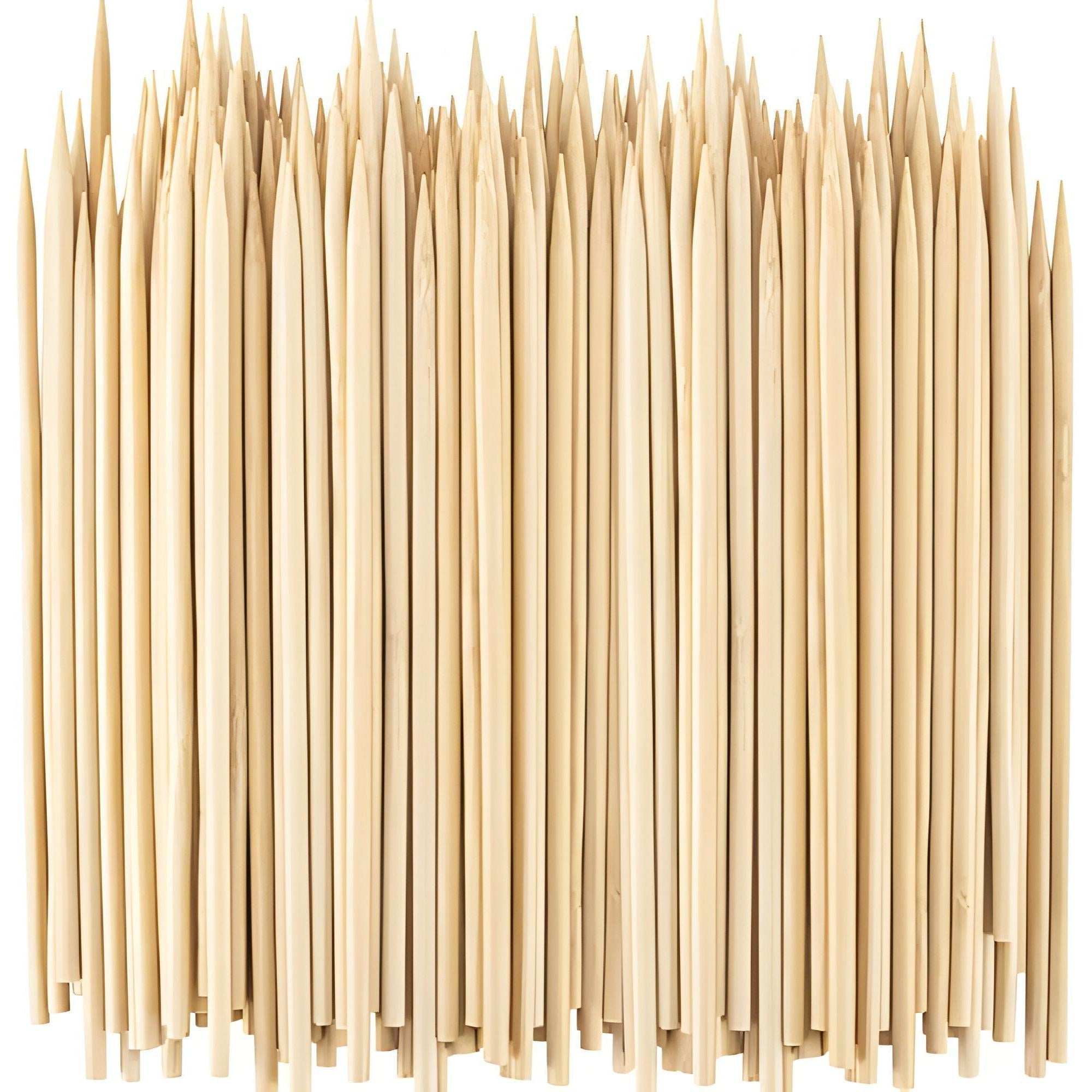 7" Wooden Skewers, 1000/Bx - WOODSK9253PN