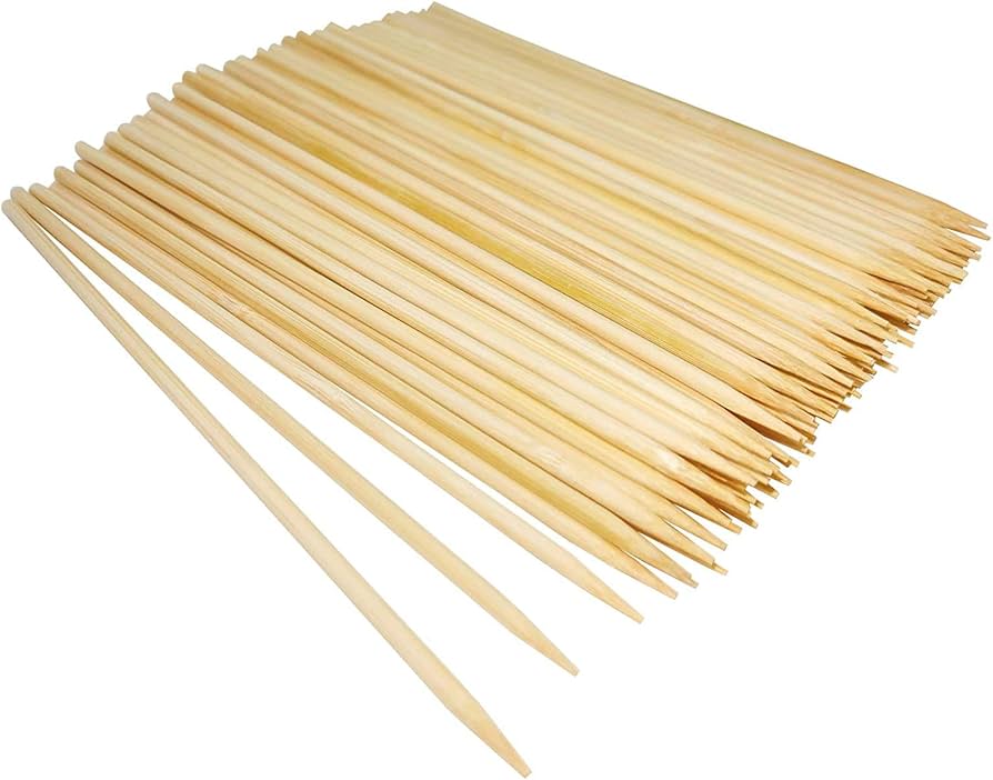 Rite Brands - Imperial 4.2 mm Diameter 10" Wooden Skewers, 500/bx, 3bx/cs - 470600