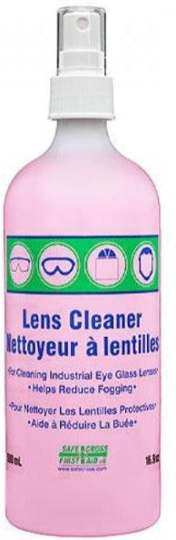Safecross - 500 ml Lens Antifog Cleaning Solution with Spray Pump - 020-25689