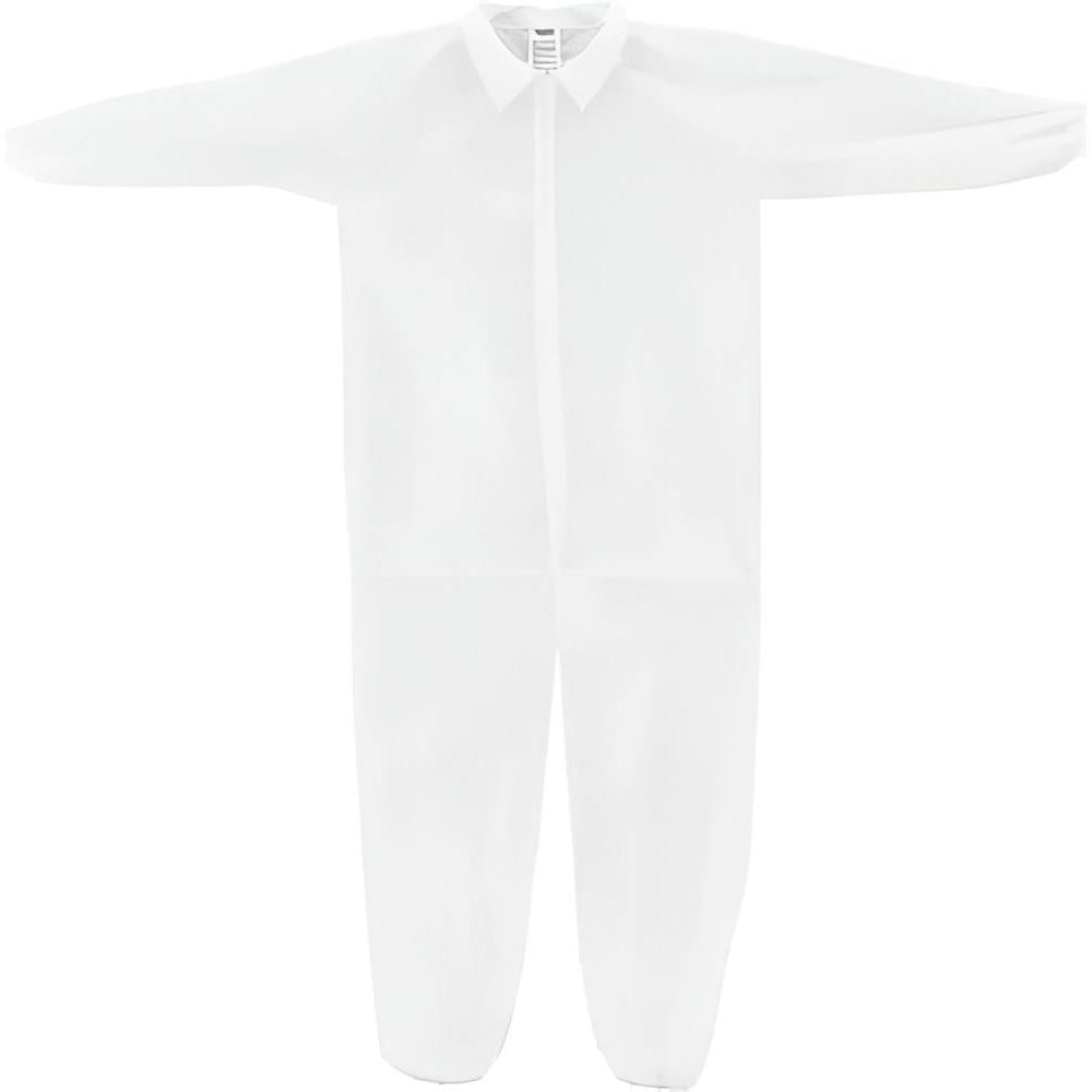 Global Industrial - Extra Large Coverall with Elastic Wrist/Ankles - 060-3502-X