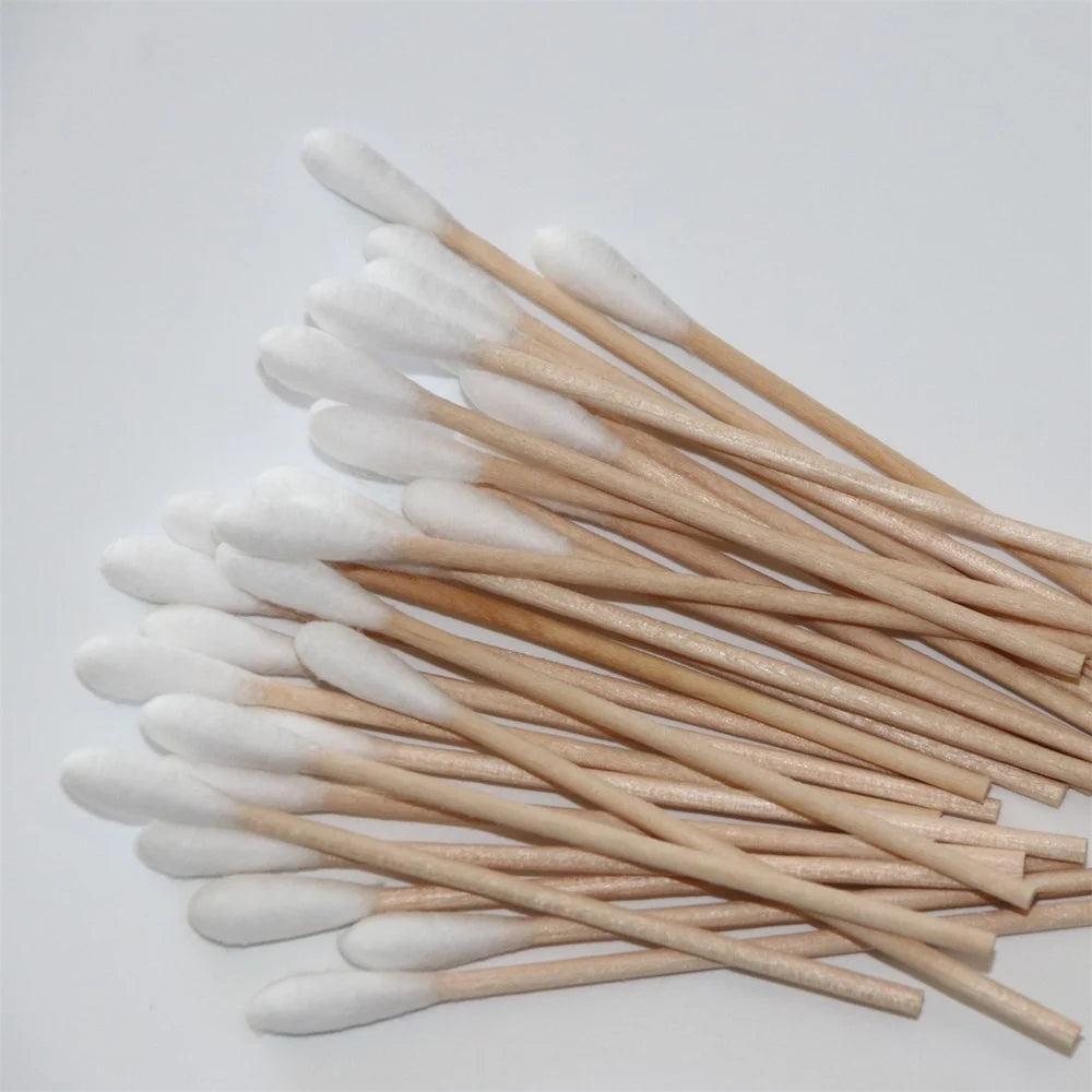 6" Cotton Tip Wood Applicator, 100/bx - 7024