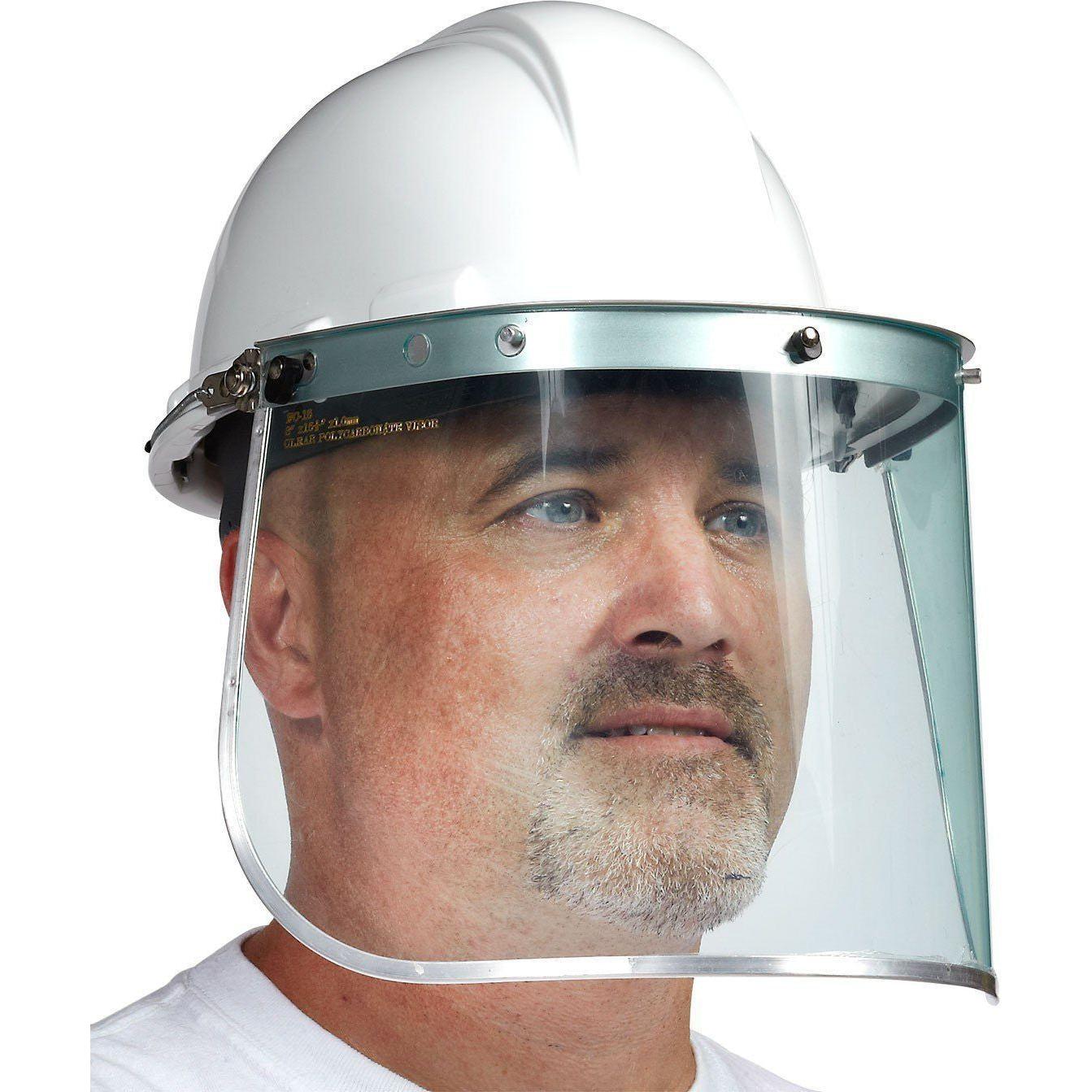 Forcefield - Heat Resistant Aluminum Spring Mounted Bracket Face Shield - 026-30015