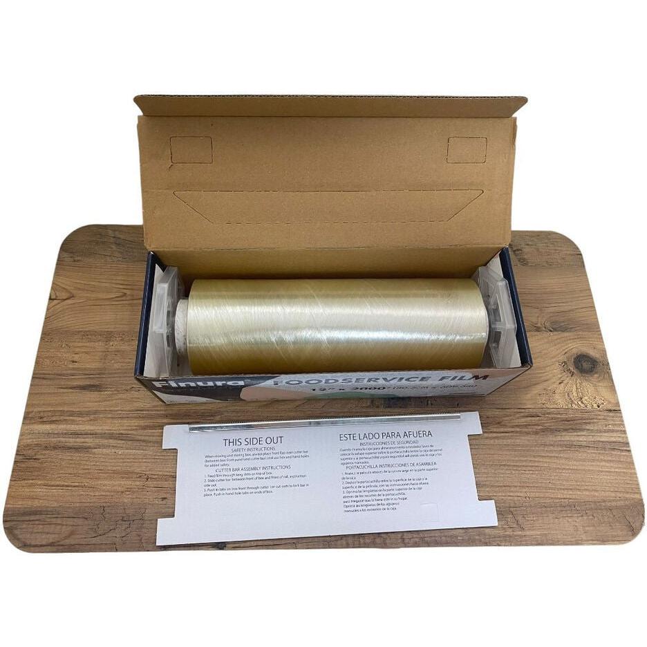 Nupack - 18" x 2000ft Finura Food Service Film - 350202