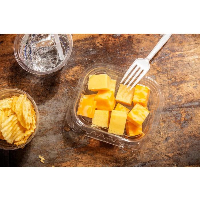 Pactiv Evergreen - 8 Oz Tamper Evident Clear Plastic Hinged Deli Container, 320 Count - TEHL5X408
