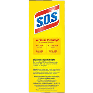 S.O.S - Soap Filled Steel Wool Cleaning Pads - HP02950