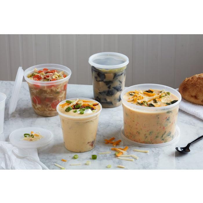 Pactiv Evergreen - DELItainer 32 oz. Clear PP Container, 480 Per Case - SD5032Y