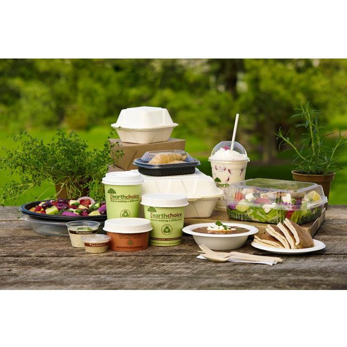 Pactiv Evergreen - 16 Oz Earth Choice Large Compostable Green Soup Container, 500/Cs - PHSC16ECDI
