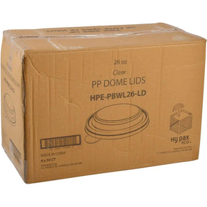 Hy-Pax - PP Lid For 26 Oz Bowl, 300/Cs - HPE-PBWL26-LD