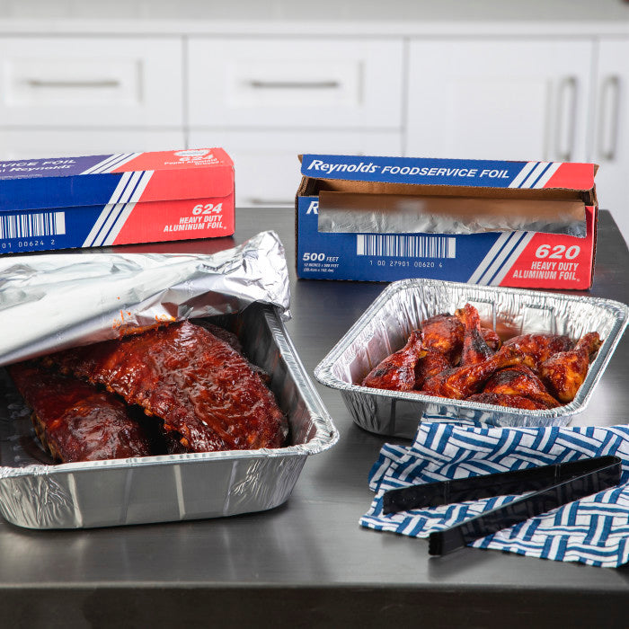 Pactiv Evergreen - Half- Size Deep Aluminum Steam Table Pan, 100/Cs - Y6132XH