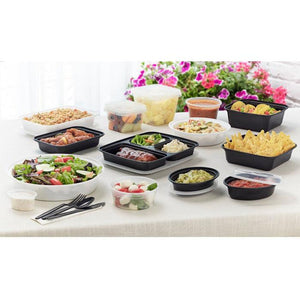 Pactiv Evergreen - DELItainer 8 Oz Clear PP Container, Pack of 480cs - L5008Y