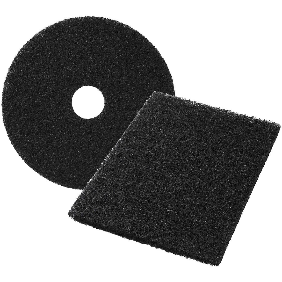 Americo - 14" Black Stripping Floor Pads, 5/Cs - 400114
