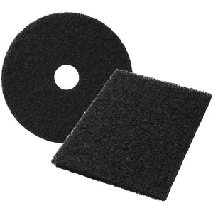 Americo - 14" Black Stripping Floor Pads, 5/Cs - 400114