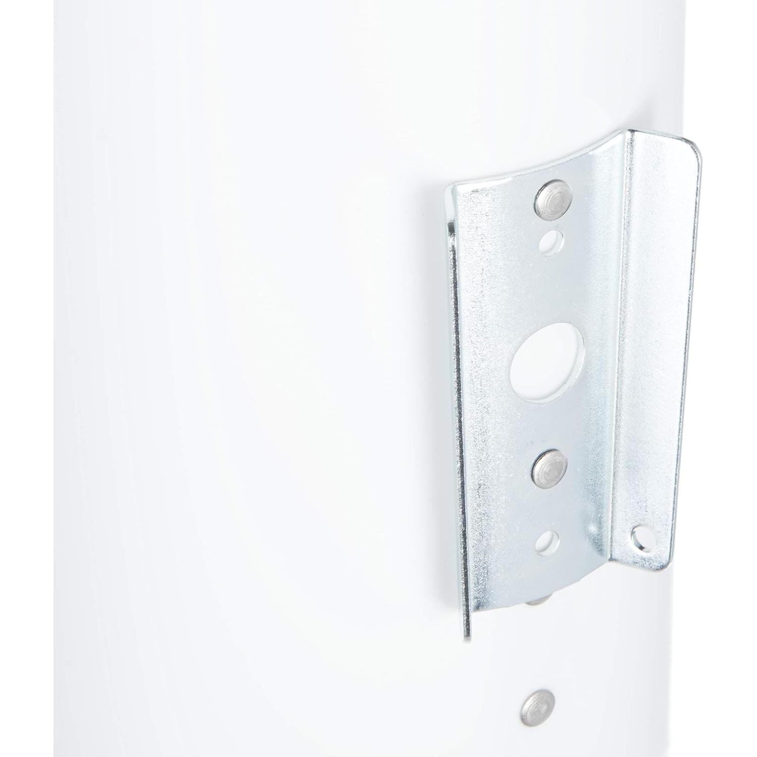 San Jamar - White Adjustable Plastic Cone Water Cup Dispenser with Hinged Flip-Cap - SJ4160WH