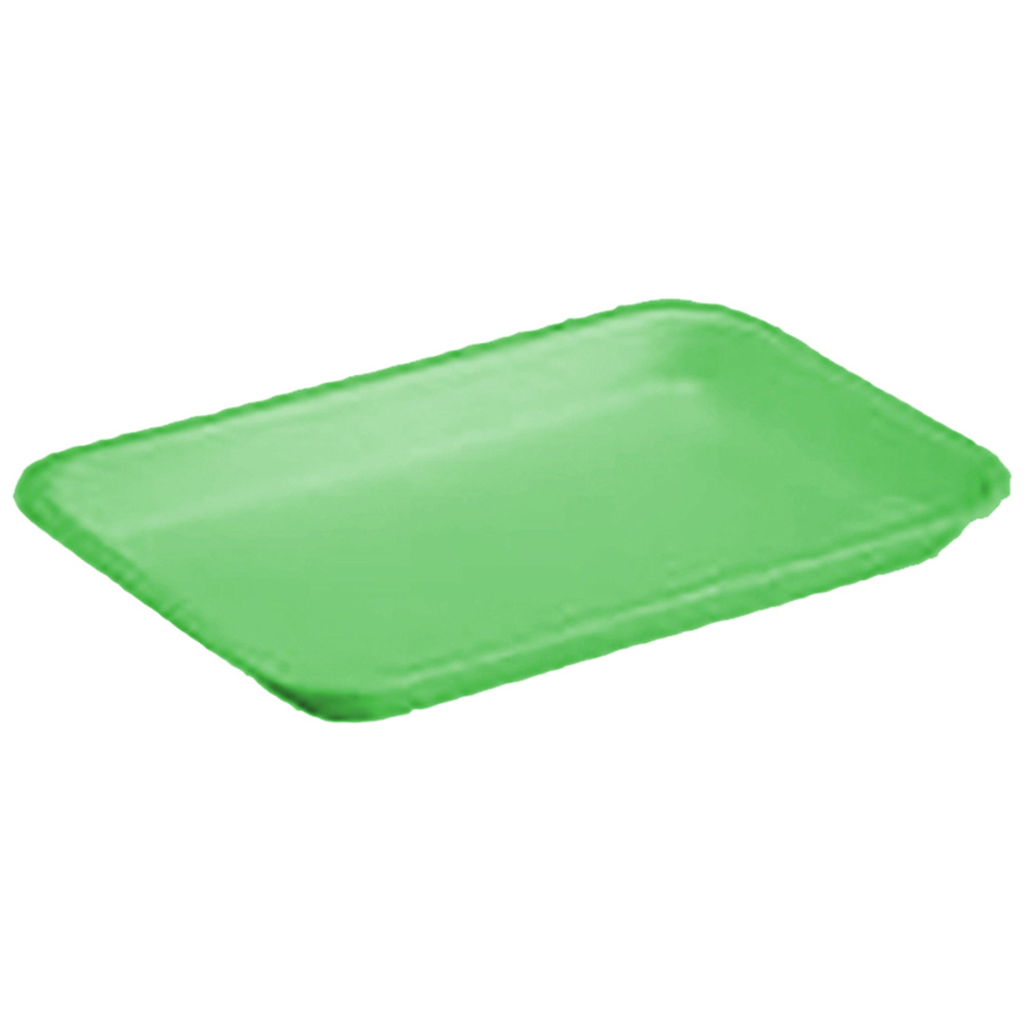 2PL Green Foam Tray, 400/Cs - 555768 (Special Order)
