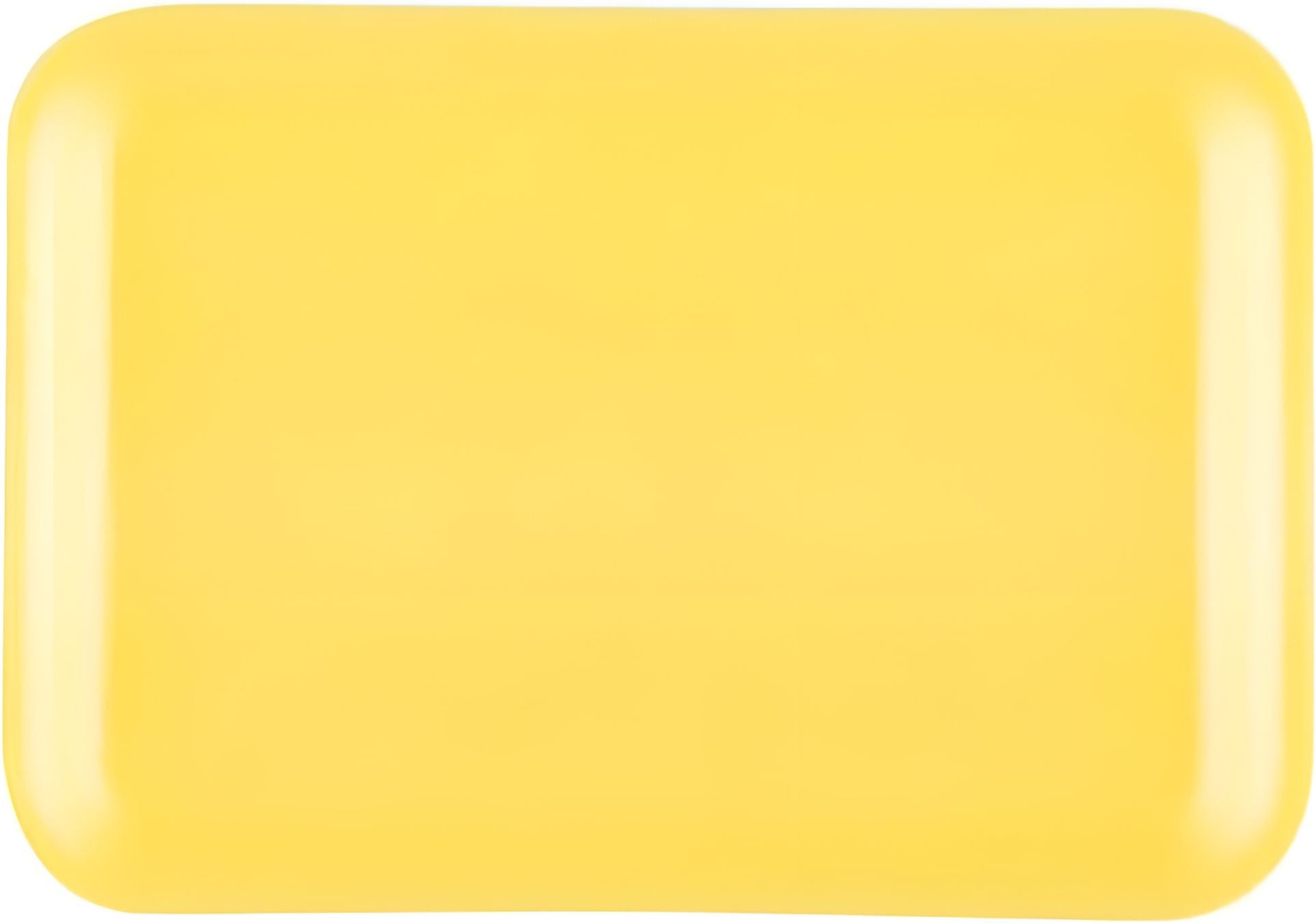 Dyne-A-Pak Inc. - 8.25" x 5.75" x 0.62" 2S Yellow Foam Meat Trays, 500 Per Case - 201002SY00