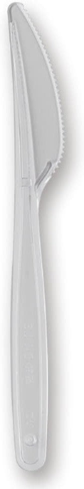Darnel - Clear Heavy Weight Bistrot Plastic Cutlery Knife, 1000/ Cs - D92210000