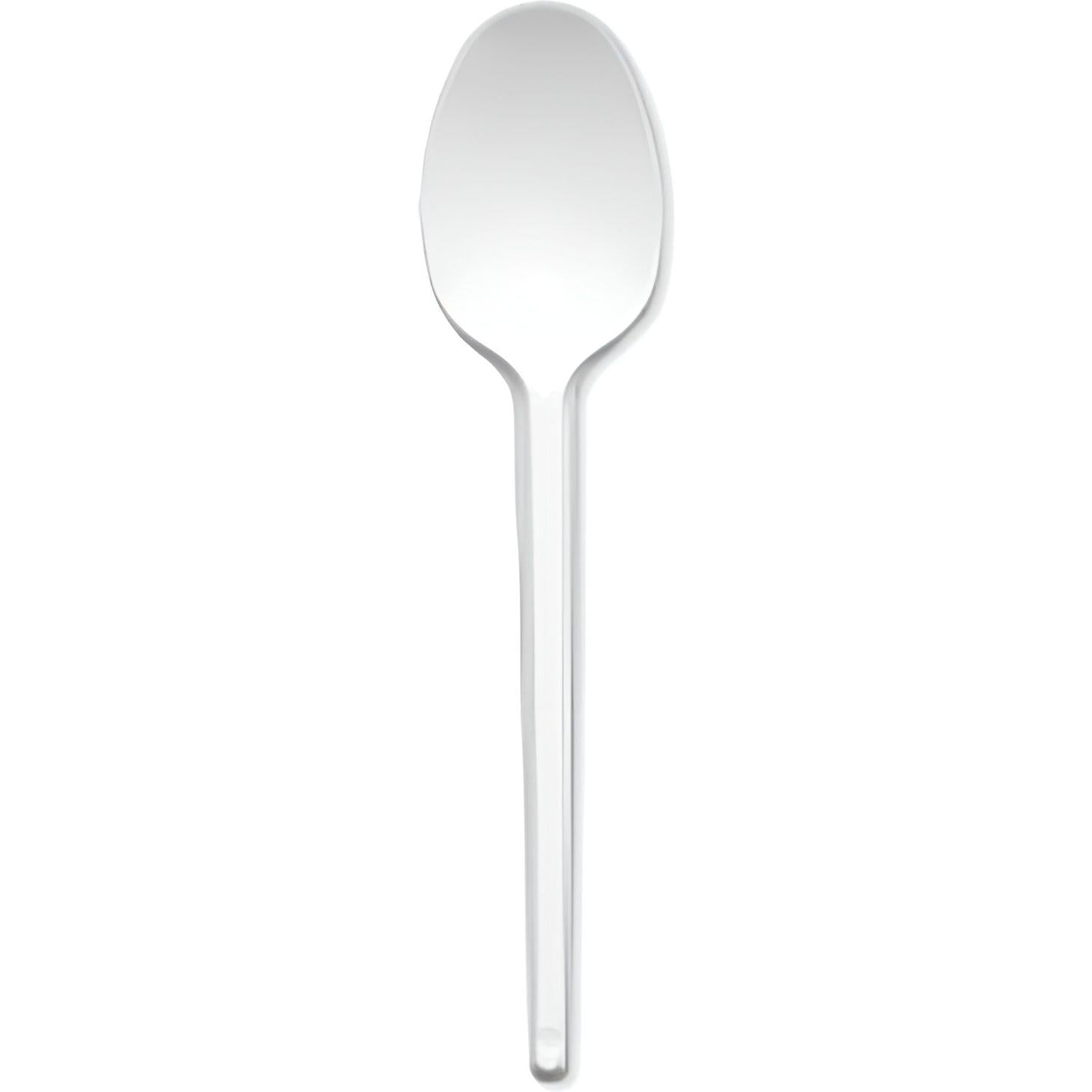 Darnel - TAMI White Medium Weight Plastic Cutlery Soup Spoon, 1000/Cs - D84110001
