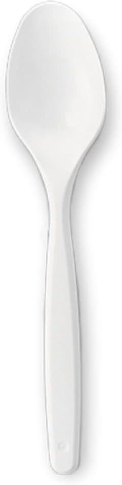 Darnel - Bistrot White Heavy Weight Plastic Cutlery Soup Spoon, 1000/Cs - D94210001