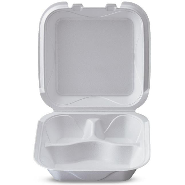 Darnel - 3 Compartments Foam Medium Vented Container - DU4053101V