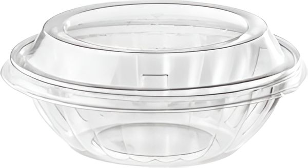 Darnel - 16 Oz Clear Plastic Bowls with Lids Combo, 200/cs - D771600S