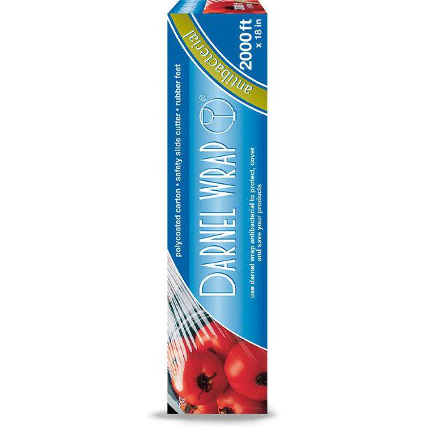 Darnel - 18" x 2000 ft Antibacterial Film Roll, 2000 Feet/Roll - SDAJ18-2000F