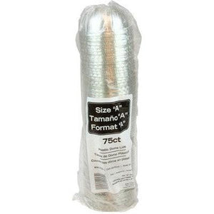 Pactiv Evergreen - Clear, Recycled Plastic Flat Lid with Straw Slot for "A" Size Cold Drink Cups, 900/cs - YPDL20C