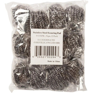 Swipes - Stainless Steel Scouring Pads, 12/Pk - 434SPB