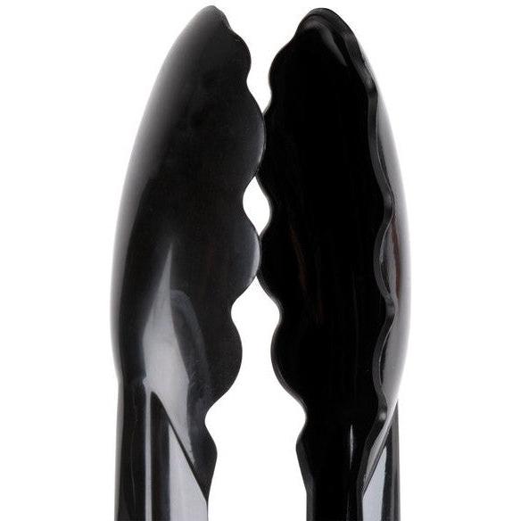 Fineline Settings - 7" Black Heavy Duty Tongs - 3370-BK