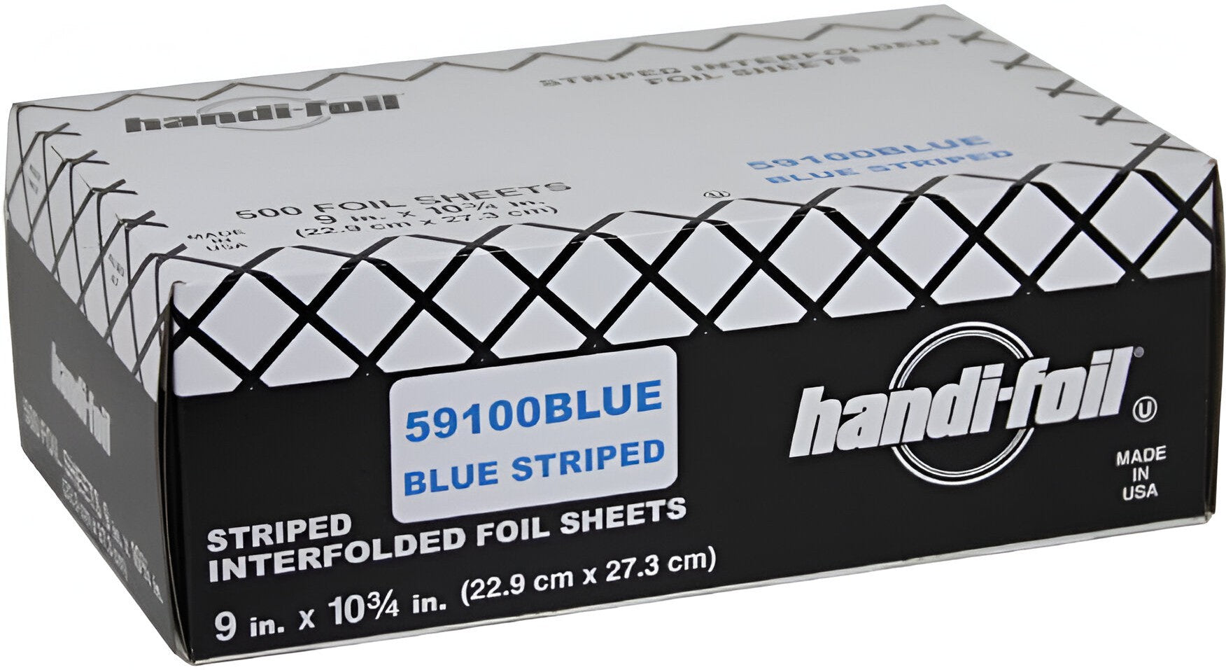 HFA - 9" x 10.75" Blue Foil Pop Up Sheets, 500/bx - 59100BLUE