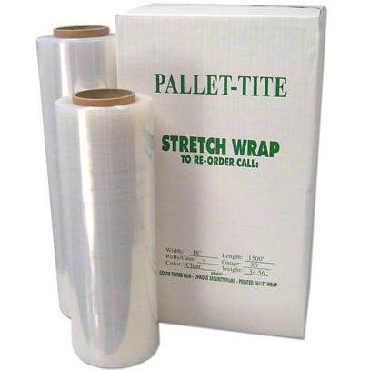 Western Plastics - 20" x 70G x 6000 ft PVC Pallet Wrap Roll with 2 sided Cling, 40/skid - WMF2070