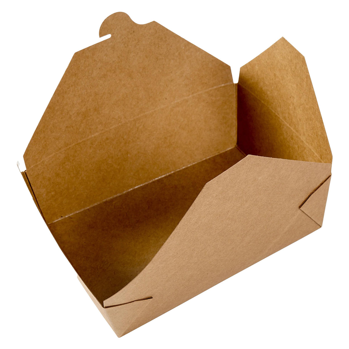 EB Box - #1 PamPak Kraft Folding Take Out Container, 300/Cs - EBB-5913Z
