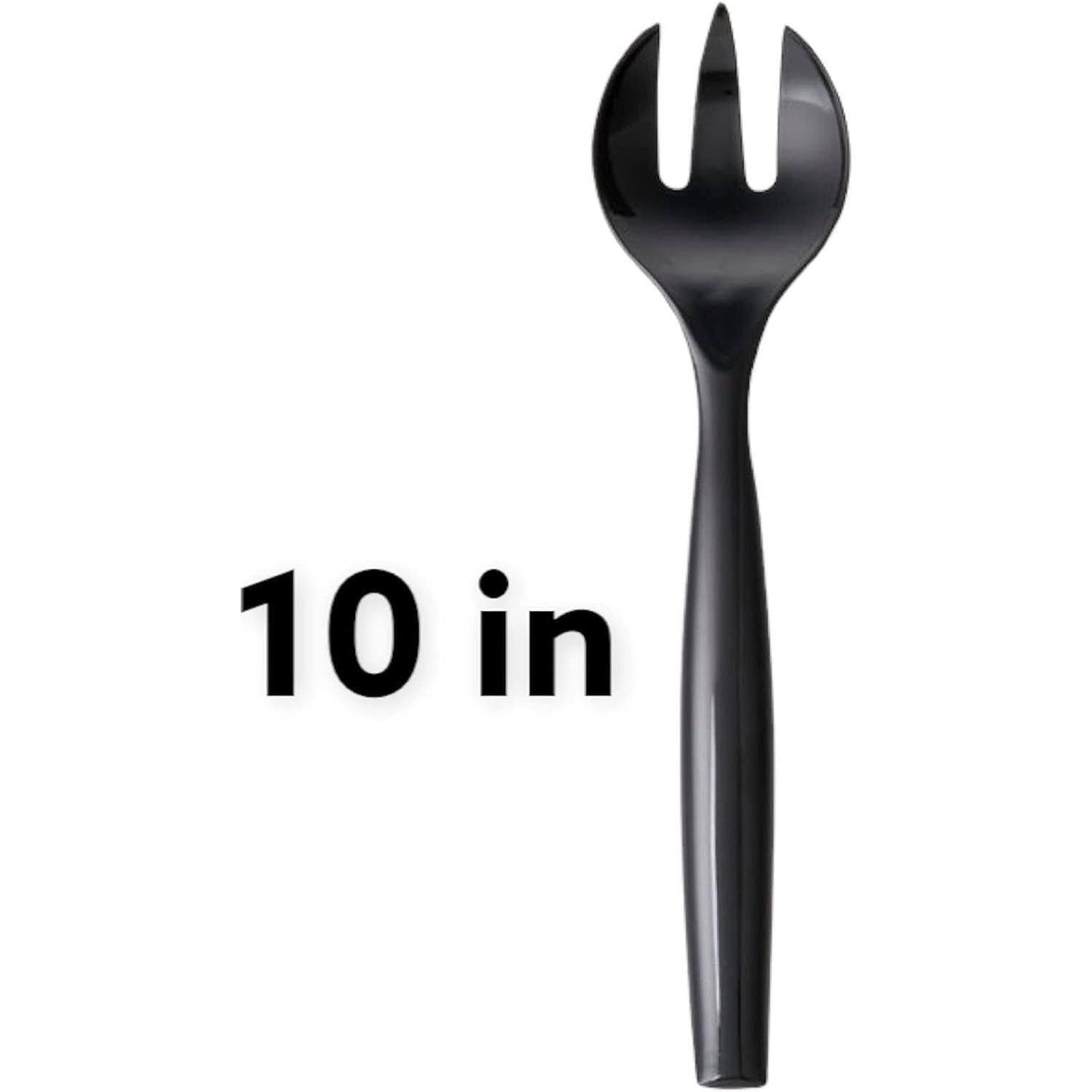 Sabert - 10" Black PP Serving Fork, 72/Cs - UBK72FPP