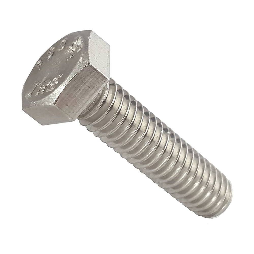 1/4-20 x 1/2" Knight Stainless Steel Hex Bolt, Each - 9600436