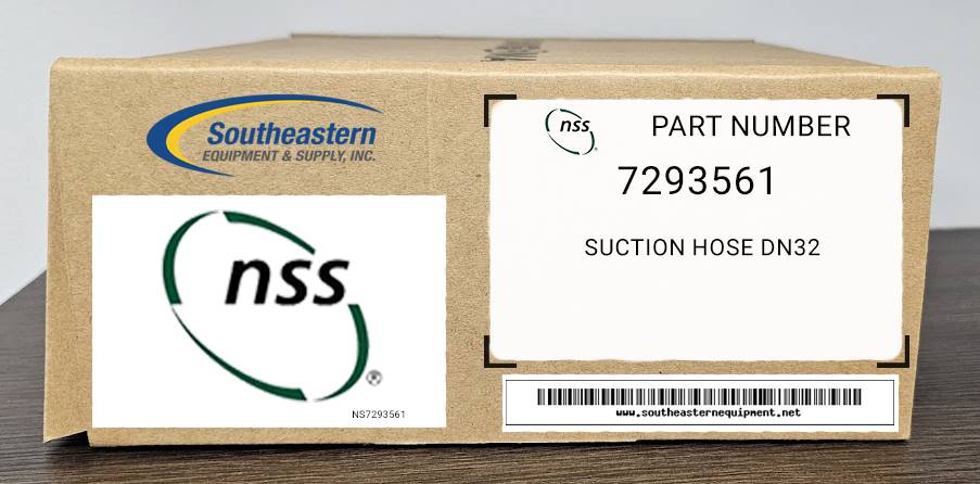 Nss: 7293561 Suction Hose, Each - 7293561