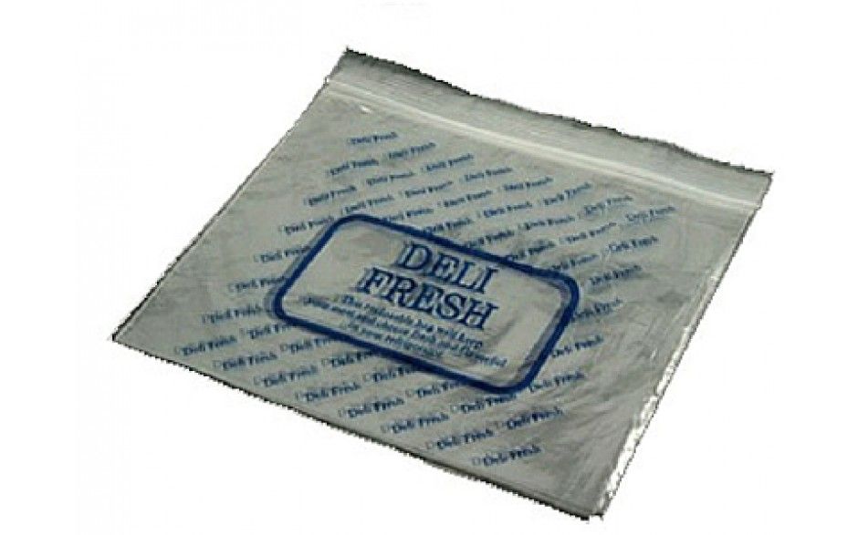 Fantapak - 10 X 8 Deli Bag Ziplock Freshness Blue 1000/cs, Bag-1-Blue, Stock Print - Freshness - DELI-BAG-1-BLUE