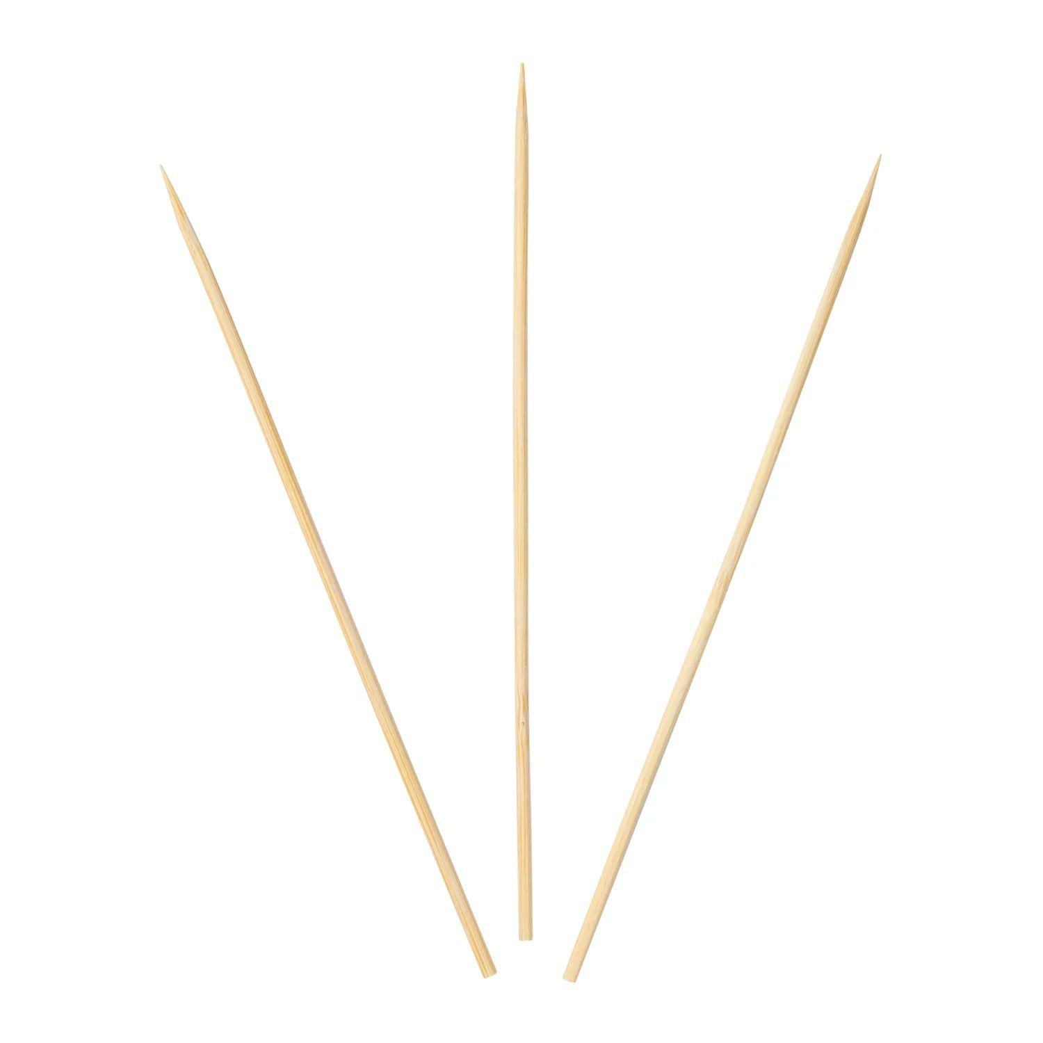 511 Foodservice - 6" Bamboo Skewers, 25 Bag x 100/Box, 4 Boxes/Cs - 470530