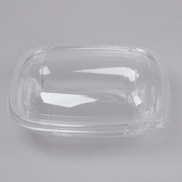 Sabert - Clear 24 Oz Medium Square Bowl with Dome Lid, 150/cs, 36cs/sk - 4403052