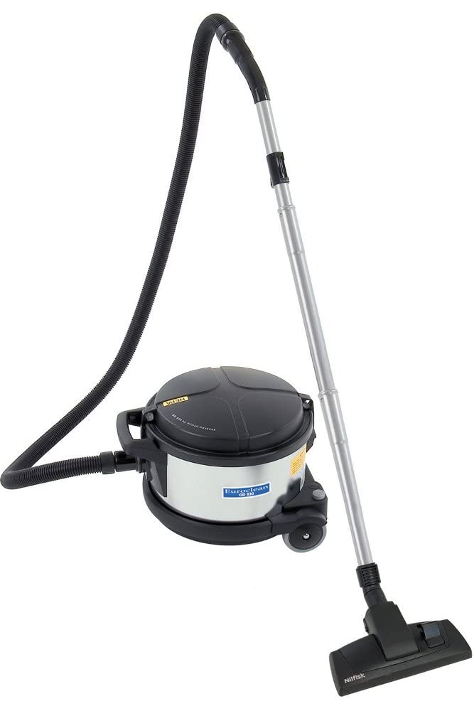 Euroclean Black Cannister Vacuum Hepa, Conmplete with Wand & Tools - GD930