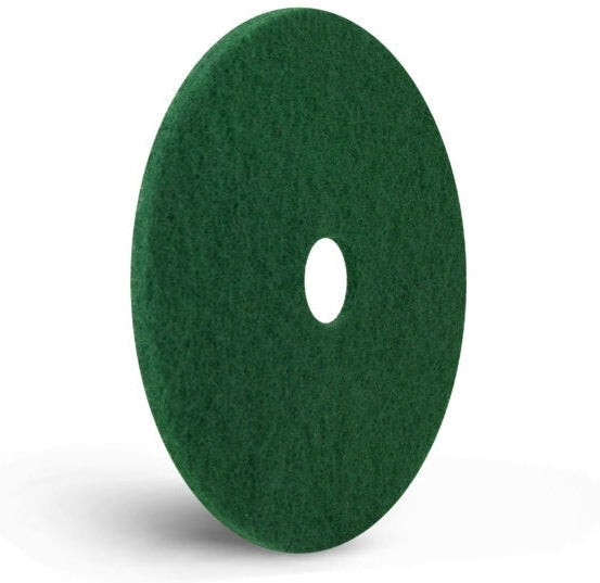 Americo - 17" Green Stripping Floor Pads, 5/Cs - 400317