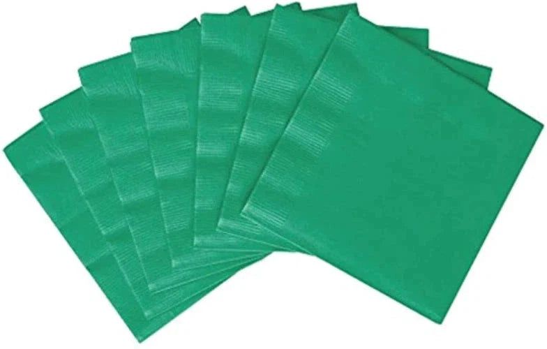 Amscan - 2 ply Green Dinner Napkins, 600/Cs - 62215.03