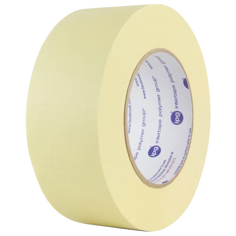 24mm x 54.8M, 1" Natural Masking Tape, 36rl/cs - 87202