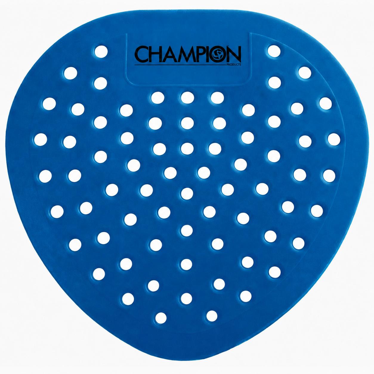 TiSA - Blue Bubble Gum-Scented Urinal Screen with CPC Logo - TS0001BGCPC