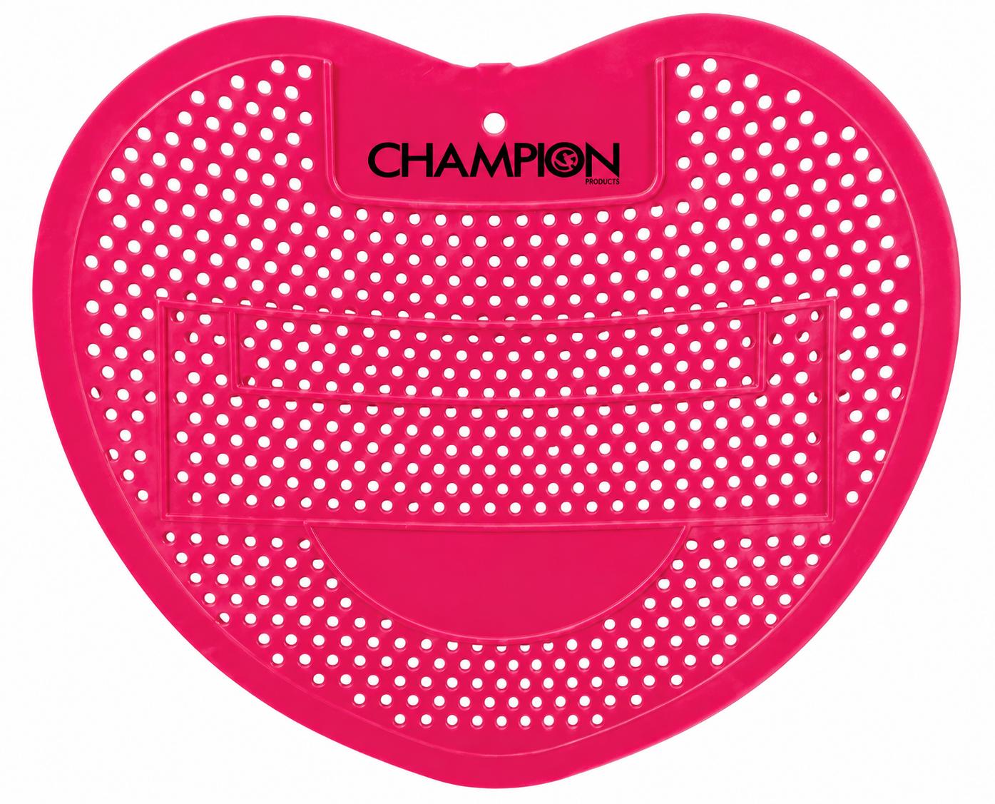 TiSA - Cherry-Scented Red Urinal Screen with CPC Logo - TS0004CRCPC