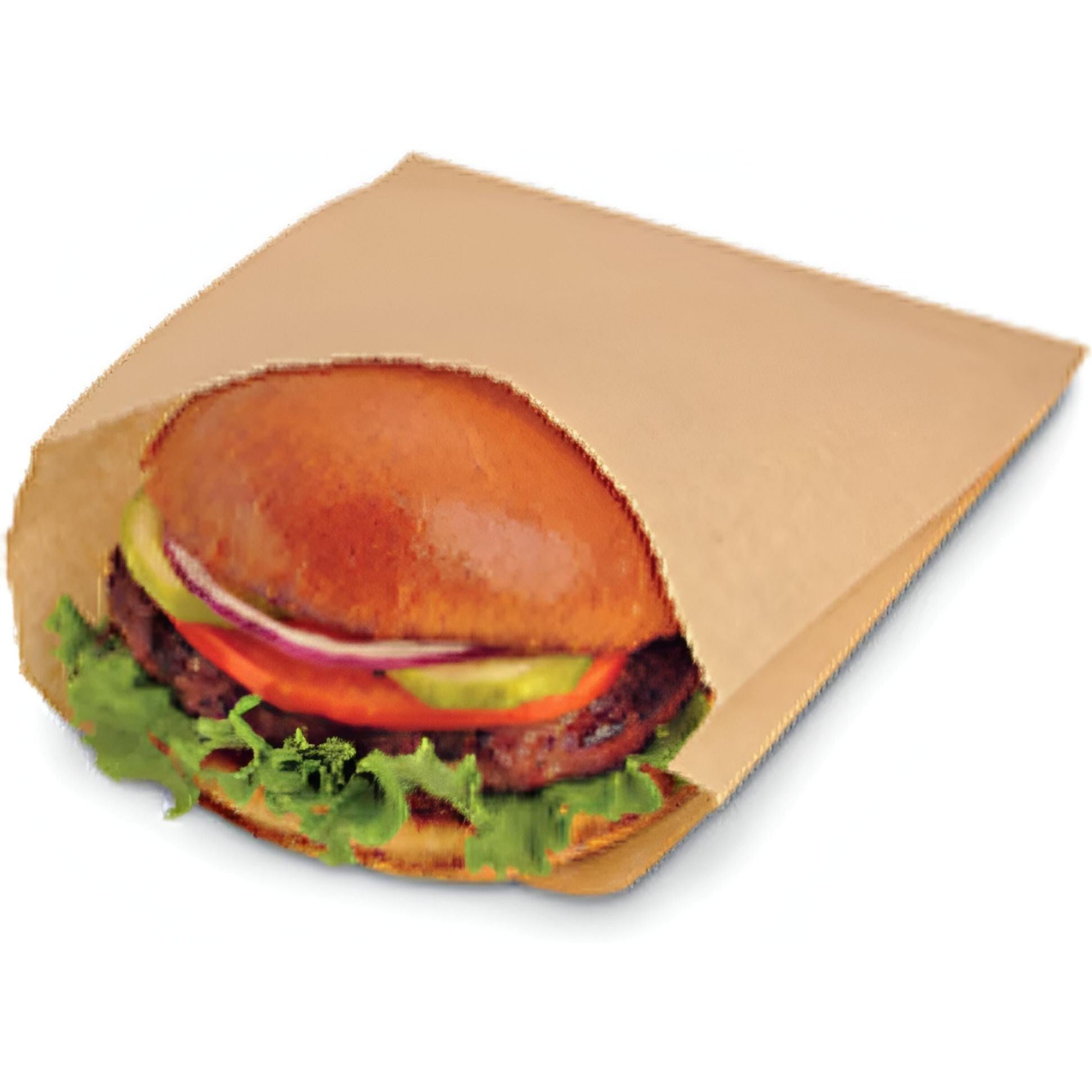 De Luxe - 6" x 2" x 9" Natural Giant Sandwich Bag - 630209